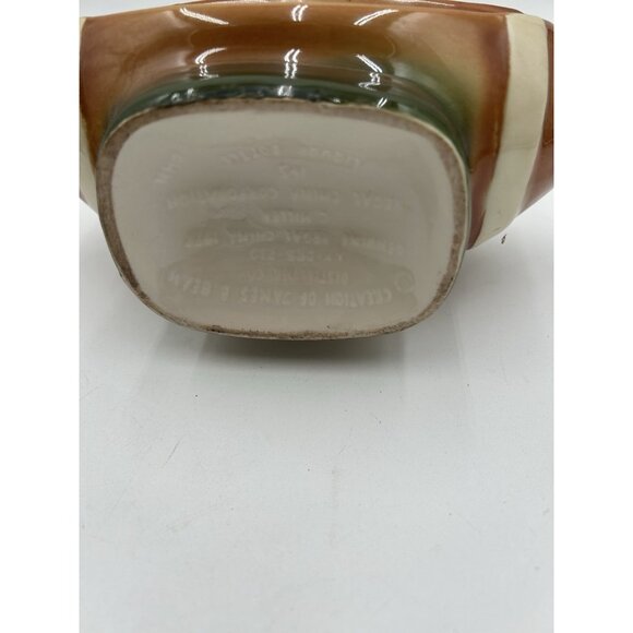 Vintage 1972 Jim Beam Democrat Donkey Football Decanter empty - Picture 5 of 5